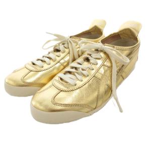 TH6G1L スニーカー シューズ ローカット 25.5cm ゴールドカラー GY11 /TZ