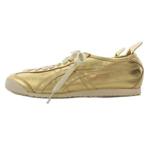 Onitsuka Tiger TH6G1L スニーカー シューズ ローカット 25.5cm ゴールドカラー GY11 /TZ
