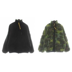 ×NBA×KidSuper リバーシブル フリース ジャケット グリーン