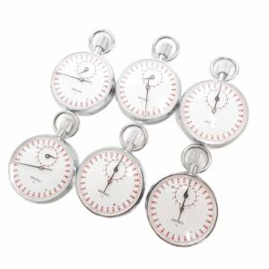 ジャンク品 88-5011 ストップウォッチ 6点 セット まとめ シルバーカラー 銀色 /FF  GY18