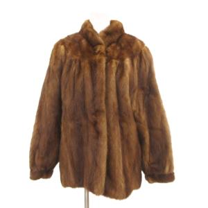 銀サガ Kei Seijo ファーコート 11 ミンクファー ブラウン