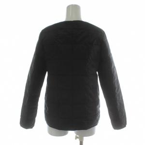 TAION ROP? 別注Vネックダウンブルゾン ジャケット L 黒 ブラック 長袖 キルティング アウター GGL-61100-B