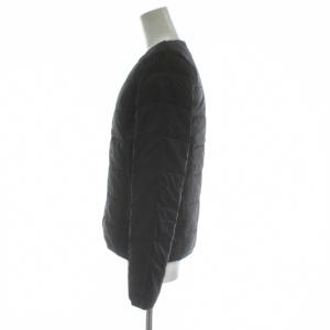 TAION ROP? 別注Vネックダウンブルゾン ジャケット L 黒 ブラック 長袖 キルティング アウター GGL-61100-B