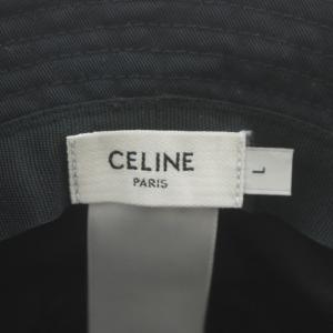 CELINE トリオンフ バケットハット L ブラック 2AUE5968P.38NO