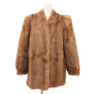 銀サガ ミンクファーコート 11 ブラウン