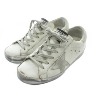 GOLDEN GOOSE DELUXE BRAND SUPER STAR スニーカー レザー ローカット 星 スター ロゴ 36