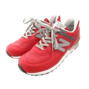 M576RED スニーカー USA8 レッド グレー
