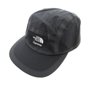 × シュプリーム Supreme SUMMIT SERIES キャップ 帽子 ボックスロゴ 刺繍 F 黒