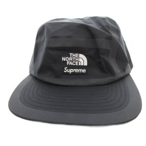 THE NORTH FACE × シュプリーム Supreme SUMMIT SERIES キャップ 帽子 ボックスロゴ 刺繍 F 黒