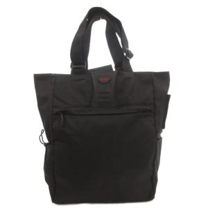 トートバッグ ビジネス 手提げ ナイロン ロゴ 黒 ブラック 543C /FF GY18