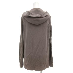 Helmut Lang ジップアップパーカー P ストレッチ グレー