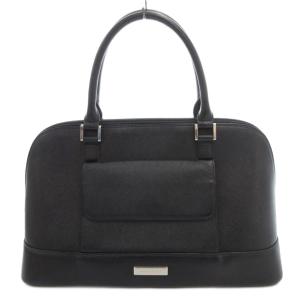 ハンドバッグ ブラック 裏地ノバチェック ブラック