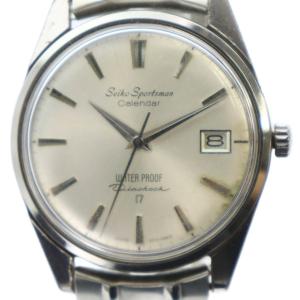 sportsman CALENDER 腕時計 ウォッチ 自動巻き カレンダー付き デイト シルバー色 GY18