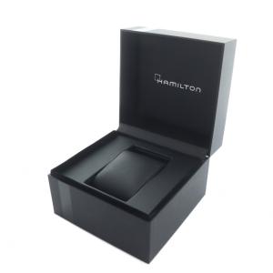 腕時計用 ケースのみ 収納 ロゴ レザー 黒 ブラック GY18 /MQ