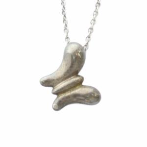 ネックレス アクセサリー ペンダント Silver925 バタフライ 蝶々 シルバー色 GY11 /MQ