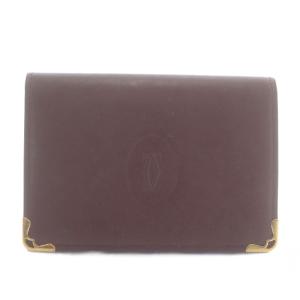 マストライン カードケース 名刺入れ レザー ロゴ ゴールド金具 ボルドー /XZ GY18