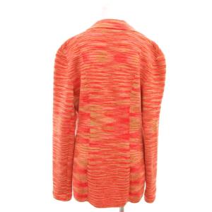 MISSONI ニットジャケット ボーダー カジュアル 42 赤 レッド /JS GY40