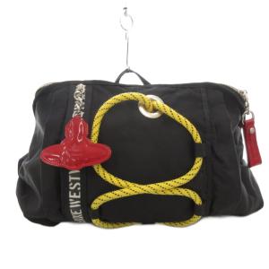 3way ボディバッグ ブラック オーブ型チャーム