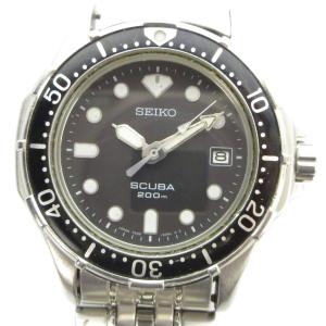 7M35-600A SCUBA スキューバ 200m 腕時計 ウォッチ クォーツ カレンダー付き デイト