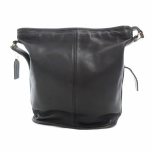 COACH オールドコーチ ヴィンテージ 304 USA製 ショルダーバッグ レザー ダークネイビー 304 /UO