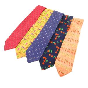 エルメネジルドゼニア Ermenegildo Zegna ネクタイ 5本セット まとめ 総柄 絹 シルク