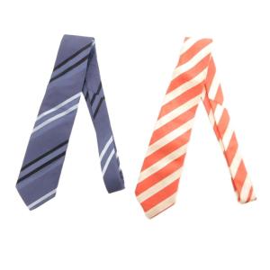 HUGO BOSS ネクタイ 4本セット まとめ 総柄 ストライプ 絹 シルク マルチカラー /JS GY17