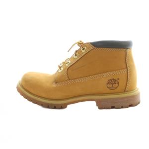 23399 チャッカブーツ ショートブーツ スエード ロゴ 24cm 茶 ブラウン GY18 /MQ