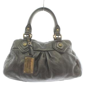 ハンドバッグ ショルダー 2WAY レザー シルバー色 M3112080 /XZ GY11