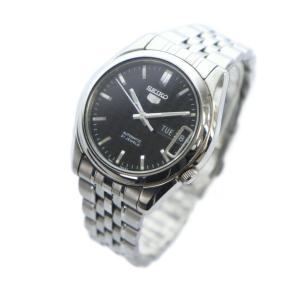 SEIKO ジャンク品 5 ファイブ 7S26-01V0 21石 腕時計 ウォッチ 自動巻き 黒文字盤 カレンダー付き