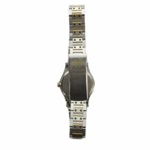 SEIKO 1221-0040 腕時計 ウォッチ クォーツ 白文字盤 ローマン シルバー色 ゴールド色 GY18 /MQ