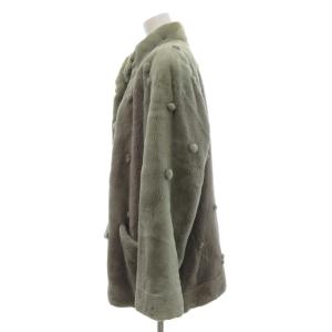 SAGA MINK 銀サガ ファーコート シェアードミンク グレー系