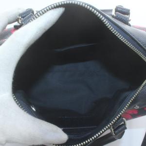COACH プレーリー キャリコ ミニ ベネット ハンドバッグ ミニボストン ショルダー 2WAY PVC レザー