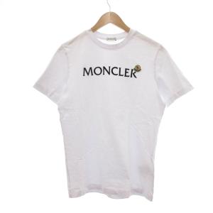 FLOCKED-LOGO Tシャツ 半袖 フロック加工ロゴ S 白 ホワイト /UO GY18