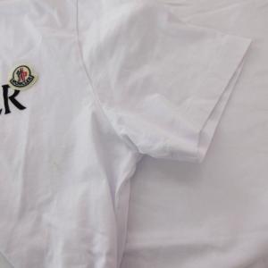 FLOCKED-LOGO Tシャツ 半袖 フロック加工ロゴ S 白 ホワイト /UO GY18