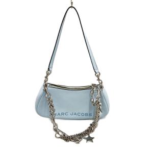 THE CHARM SHOULDER ショルダーバッグ チェーン チャーム ワンショルダー ロゴ 水色