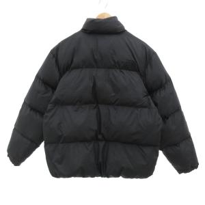 THE NORTH FACE 中綿ジャケット ブルゾン ジップアップ ロゴ刺繍 L 黒 ブラック NI3NQ50J /JS GY18