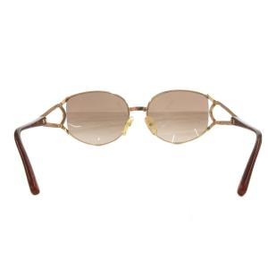 Christian Dior サングラス アイウェア メガネ ロゴ 5817 ゴールドカラー 2842 /FF GY18