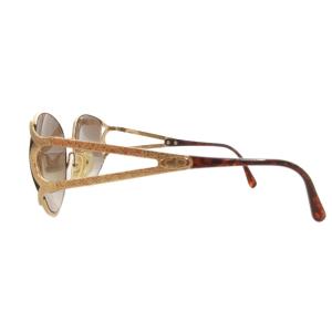 Christian Dior サングラス アイウェア メガネ ロゴ 5817 ゴールドカラー 2842 /FF GY18