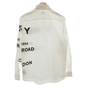 BURBERRY シャツ XS ホワイト ブラック 8023776