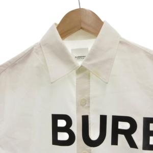 BURBERRY シャツ XS ホワイト ブラック 8023776