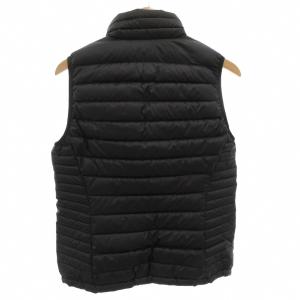 Women's Down Sweater Vest ダウンベスト ロゴ 黒 ブラック M Women's Down Sweater Vest ダウンベスト ロゴ 黒 ブラック M