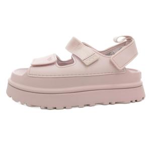 UGG GoldenGlow サンダル シューズ ベルクロ 厚底 23cm ピンク 1152685 /FF GY18