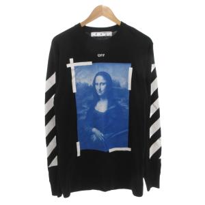 BLUE MONALISA L/S TEE BLACK WHITE Tシャツ カットソー 長袖 モナリザプリント