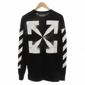 Off-White BLUE MONALISA L/S TEE BLACK WHITE Tシャツ カットソー 長袖 モナリザプリント