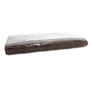 Salvatore Ferragamo 長財布 ウォレット レザー 茶 ブラウン /FF GY11