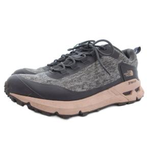 THE NORTH FACE ゴアテックス GORE-TEX ローカットスニーカー シューズ 24.5cm NF0A46J7 グレー