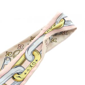 LOUIS VUITTON スカーフ チェーン柄 マルチカラー