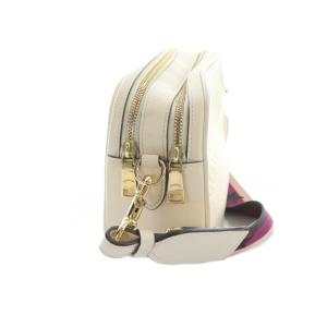 COACH F75818 ホースアンドキャリッジ ショルダーバッグ カメラバッグ 斜めがけ レザー アイボリー GY18