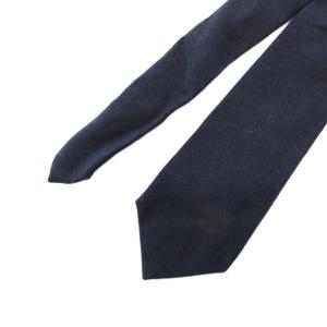 BRUNELLO CUCINELLI タグ付き ネクタイ ナロータイ ビジネス カシミヤ 紺 ネイビー /FF GY18