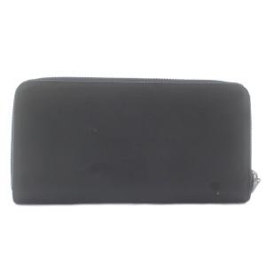 dunhill 長財布 レザー ラウンドファスナー ロゴ 黒 ブラック /XZ GY11